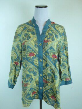 CITRON SANTA MONICA RAMIE Jacket top M NWT Natural fiber